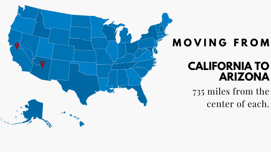 NAVL-CA-AZ Moving from California to Arizona